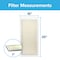 3M Filtrete 16 in. W X 25 in. H X 1 in. D 5 MERV Pleated Filter Dust 1 pk 301DC-H-6 - alternate 2